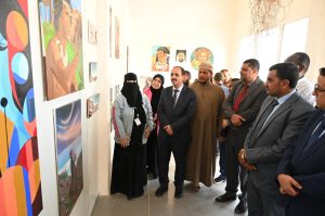 The Minister of Information and the Governor of Socotra visit the Socotra Heritage Exhibition and the Socotra Creativity Center.