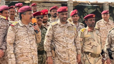 The Head of Operations inspects several military units in the Al-Ghaydah axis.