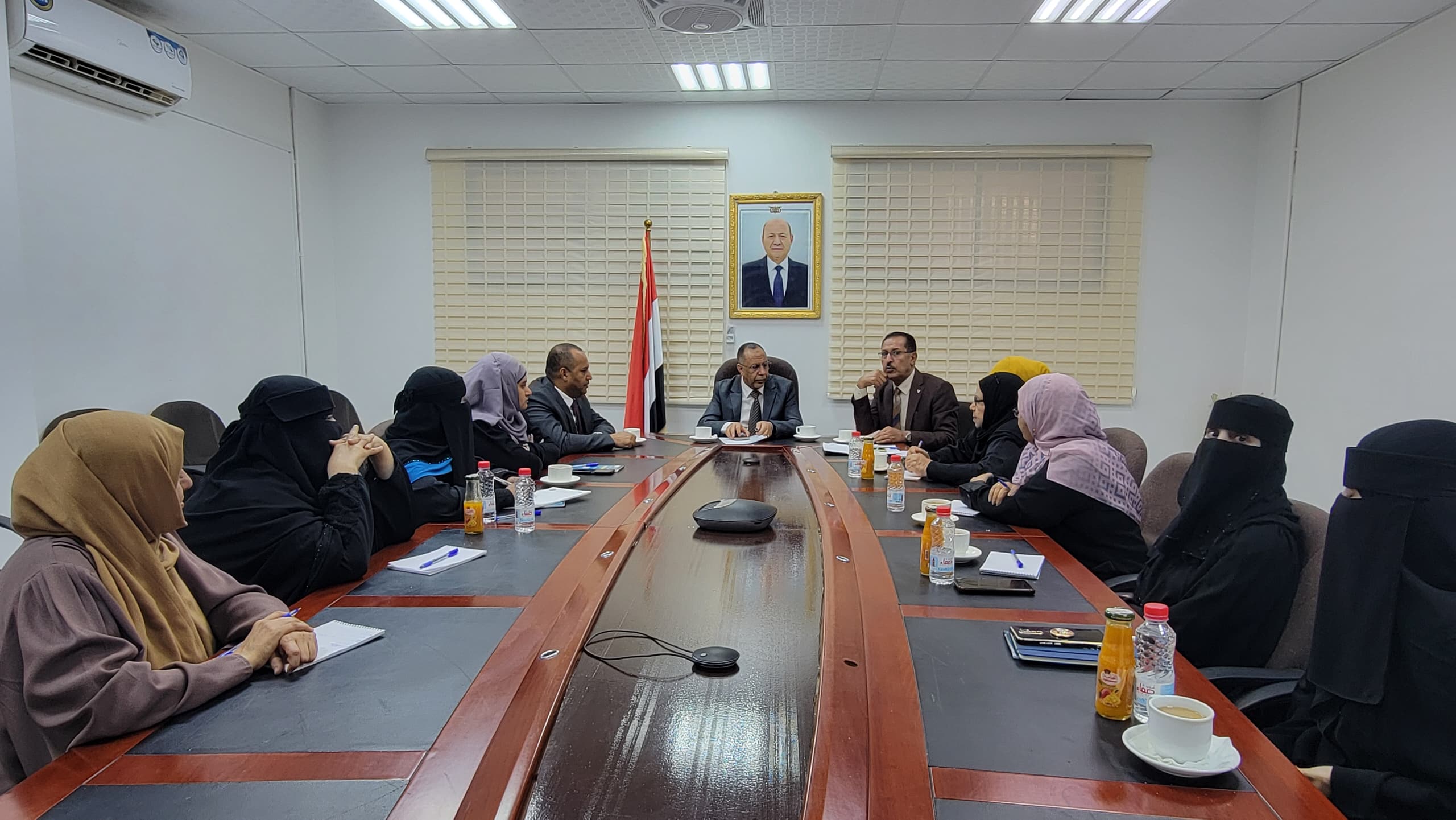 The Minister of Industry discusses enhancing women's entrepreneurial roles in boosting the national economy with businesswomen.