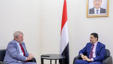 The Prime Minister meets with the UNICEF representative in Yemen to discuss ongoing humanitarian efforts.