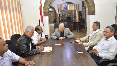 The governor of Taiz discusses the situation of oil derivatives in the province.