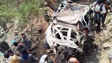 Thirty-four people were killed or injured in traffic accidents in Ibb Governorate last month.