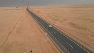 11 million beneficiaries from the expansion and rehabilitation project of Al-Abar Road, supported by the Saudi program.