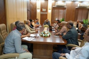 A meeting in Aden discusses the current epidemiological situation regarding polio cases.