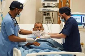 A new phase of the volunteer medical program for heart surgery and catheterization has launched in Aden, supported by Saudi Arabia.
