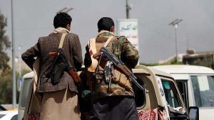 Houthi militia storms a mosque in a village in Al-Sayani, escalating tensions in the region.