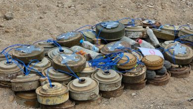 "Masam" removed 2,817 landmines, unexploded ordnance, and IEDs in February, planted by Houthi terrorist militias.