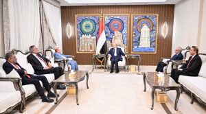 The Chairman of the Leadership Council meets with the Speaker of the House and members of the Council's Presidency.