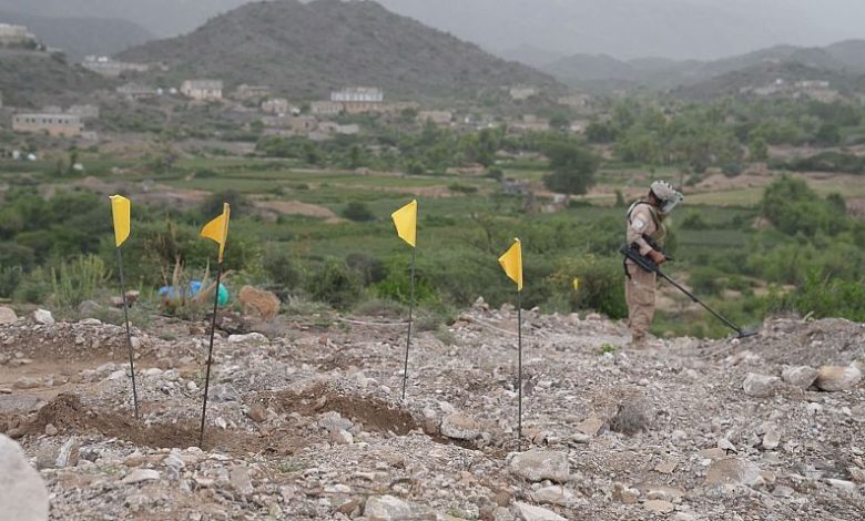 The "Masam" project has cleared 51 minefields in Al-Dhale, planted by Houthi terrorist militias.