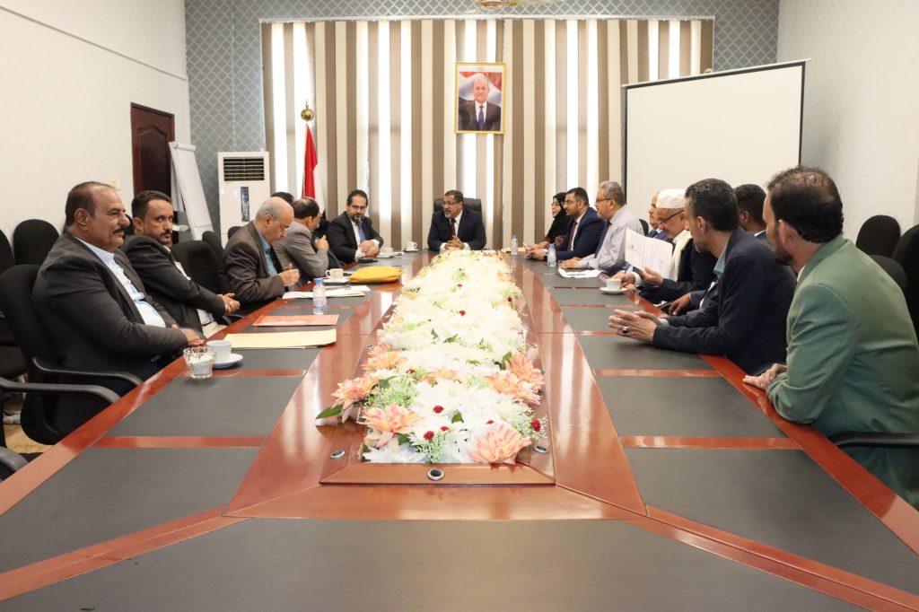 The Minister of Justice discusses with UN officials mechanisms to support justice projects and enhance integrity.