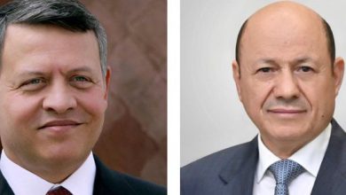 The Chairman of the Leadership Council received a congratulatory message from the Jordanian King on the National Day, May 22.