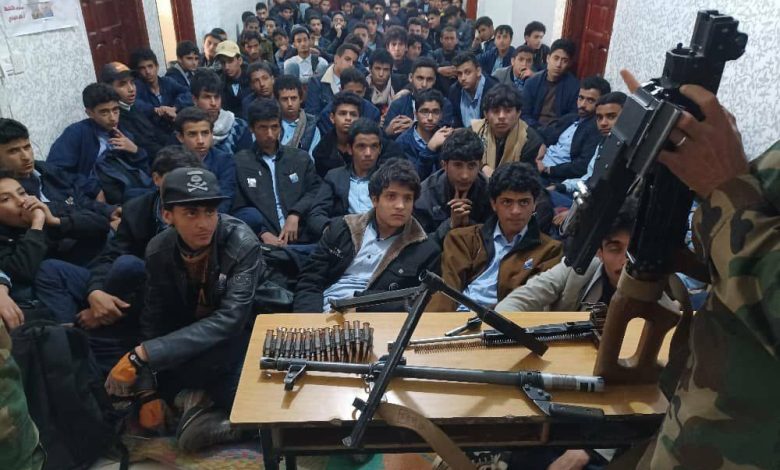 An online campaign exposes the crimes of the Houthi militia against children.