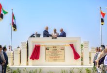 Council member Tariq Saleh inaugurates a series of road projects in celebration of the National Day on May 22.