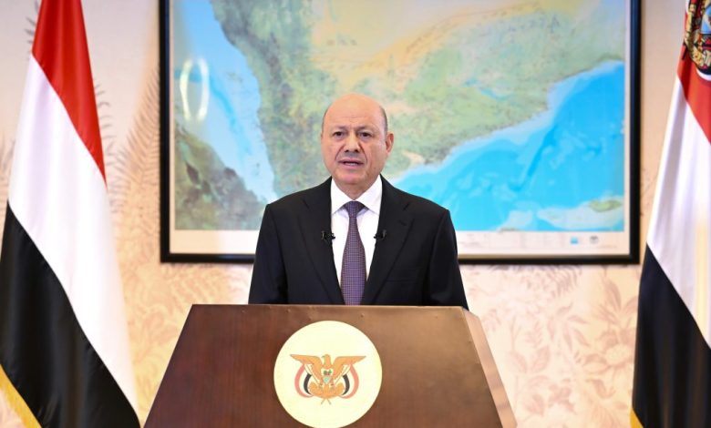 In a speech to the nation, the Chairman of the Leadership Council urged unity against the looming Houthi terrorist threat.