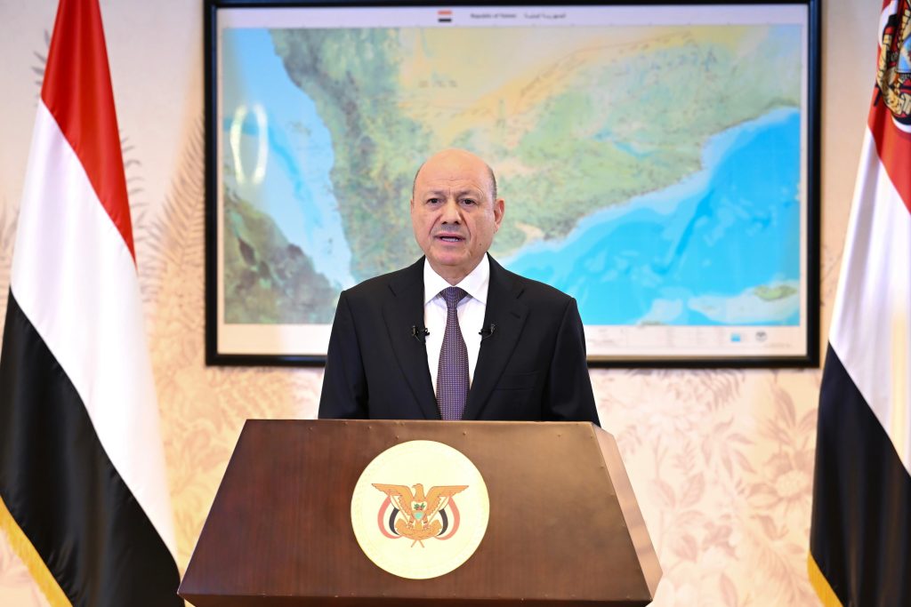 In a speech to the nation, the Chairman of the Leadership Council urged unity against the looming Houthi terrorist threat.