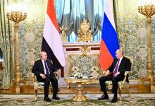 The Chairman of the Leadership Council holds bilateral talks with Russian President Vladimir Putin.