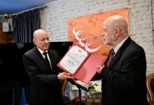 The Chairman of the Leadership Council honors the head of the Russian Institute of Oriental Studies with a Merit in Arts award.