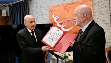 The Chairman of the Leadership Council honors the head of the Russian Institute of Oriental Studies with a Merit in Arts award.