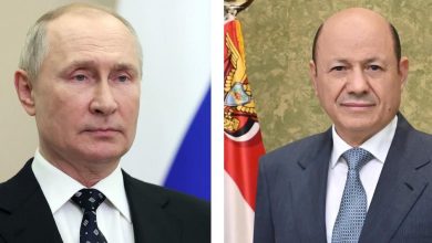 The Chairman of the Presidential Leadership Council congratulates President Putin on Victory Day.
