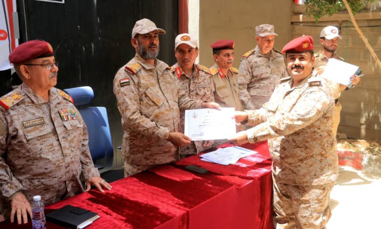 The Chief of Staff attended the conclusion of the first training course for military judicial officers.