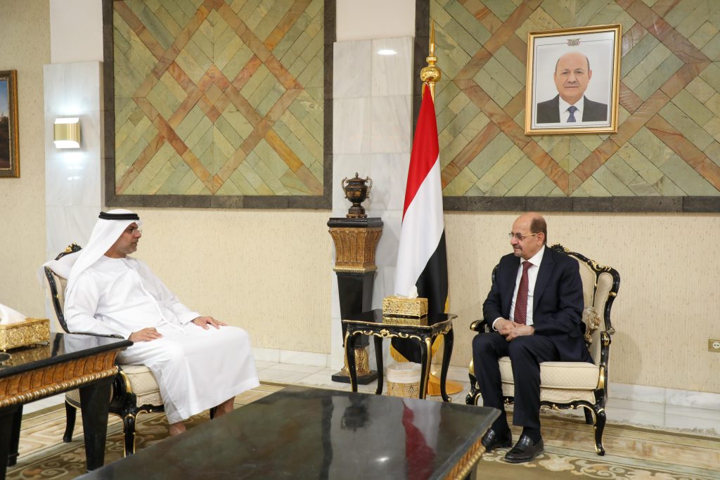 The Foreign Minister discusses coordinating positions on mutual interests with the UAE ambassador.