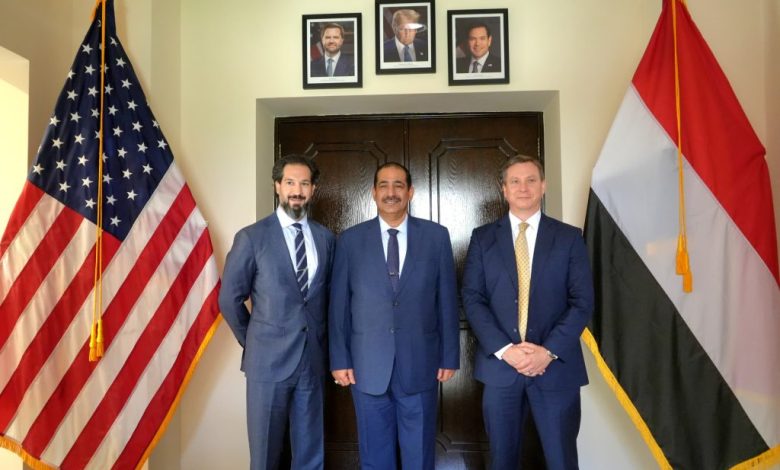 The Interior Minister discusses enhancing security cooperation and counter-terrorism efforts with the U.S. Chargé d'Affaires.