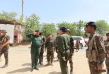 The Interior Minister inspects Marib police, assessing their security readiness.