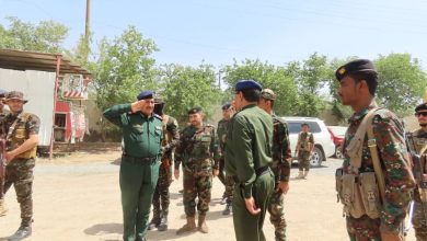 The Interior Minister inspects Marib police, assessing their security readiness.