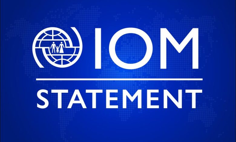 The International Organization for Migration reports the displacement of 48 families last week due to security and economic reasons.