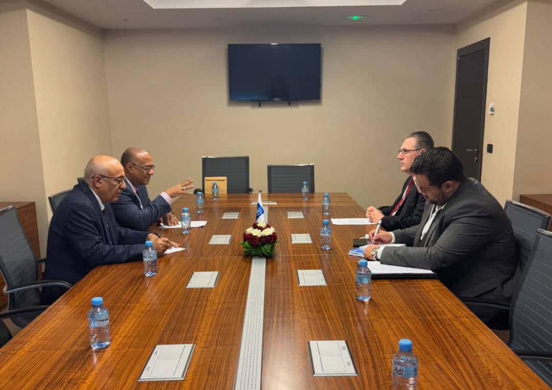 The Planning Minister meets with the Regional Director of the United Nations Development Programme.