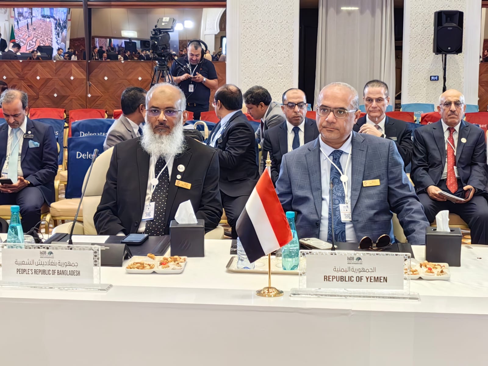 The Planning Minister participates in a roundtable meeting and the Governors' Council meetings of the Islamic Development Bank.