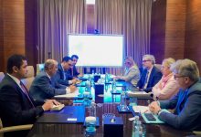 The Prime Minister welcomed an EU delegation, reaffirming support for the government's urgent priorities.