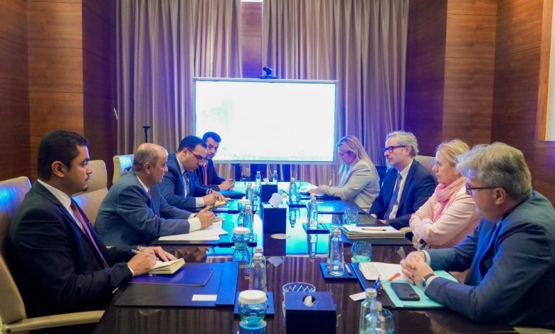 The Prime Minister welcomed an EU delegation, reaffirming support for the government's urgent priorities.