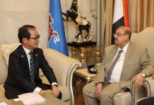 The Speaker of the House meets with the Japanese Ambassador to Yemen.
