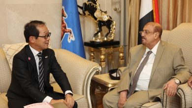The Speaker of the House meets with the Japanese Ambassador to Yemen.