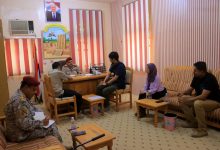 The head of intelligence discusses strengthening cooperation with a Japanese delegation in Marib.