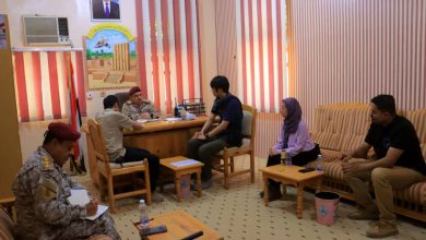 The head of intelligence discusses strengthening cooperation with a Japanese delegation in Marib.