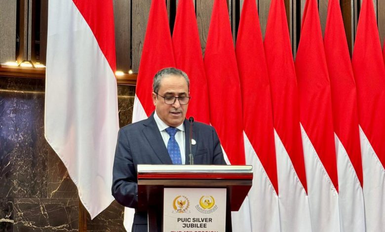 The head of the parliamentary delegation stated that Yemen is engaged in a crucial battle against Houthi terrorist militias.