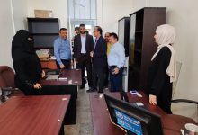 The Health Minister inspects workplace discipline following the Eid al-Adha holiday.