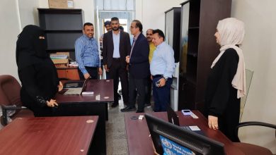 The Health Minister inspects workplace discipline following the Eid al-Adha holiday.