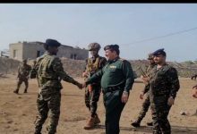 The Interior Minister inspects several security points and locations in Aden.