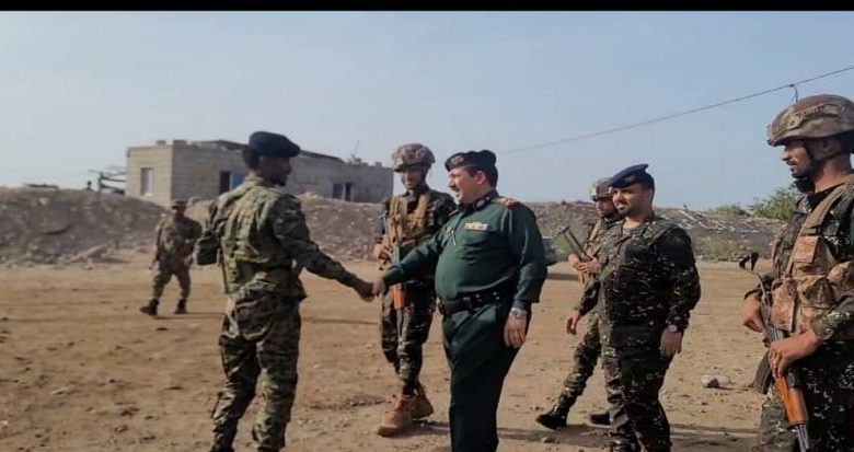 The Interior Minister inspects several security points and locations in Aden.
