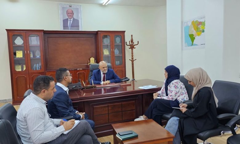 The National Commission for Investigation and the Taiz Governor discuss human rights conditions and enhancing protection mechanisms.