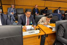Yemen urges Iran to cease destabilizing actions and warns of the Houthi threat to maritime security.