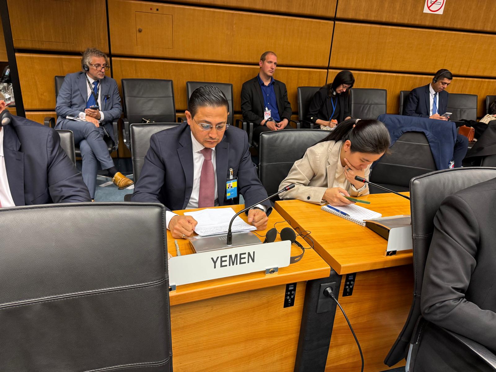 Yemen urges Iran to cease destabilizing actions and warns of the Houthi threat to maritime security.