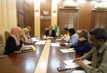 A meeting chaired by the Minister of Health addresses issues related to external scholarships within the ministry.