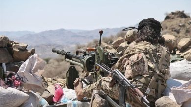 Brigadier Yasser Majli: We repelled a large Houthi attack in the Alab front, inflicting heavy losses on the enemy.