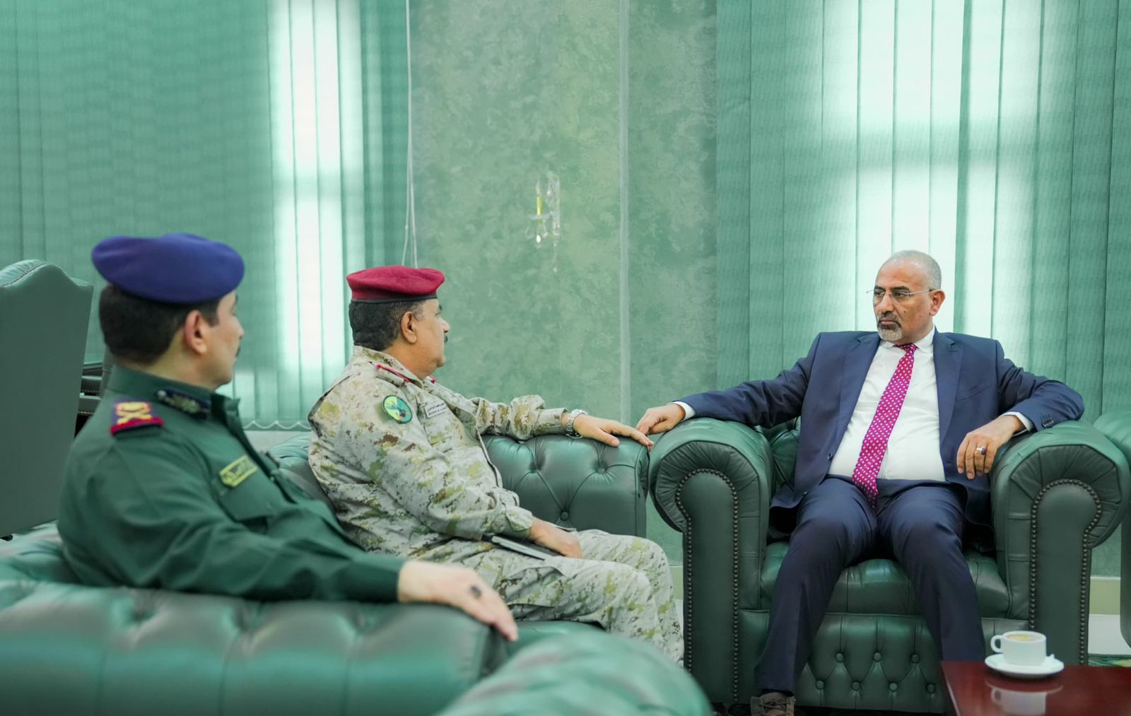 Council member Al-Zubaidi emphasizes the need to enhance military and security coordination to maintain peace and stability.