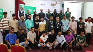 King Salman Relief Center launches five volunteer projects in Aden.
