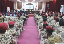 The 101st Brigade honors outstanding security personnel at Sayun International Airport.
